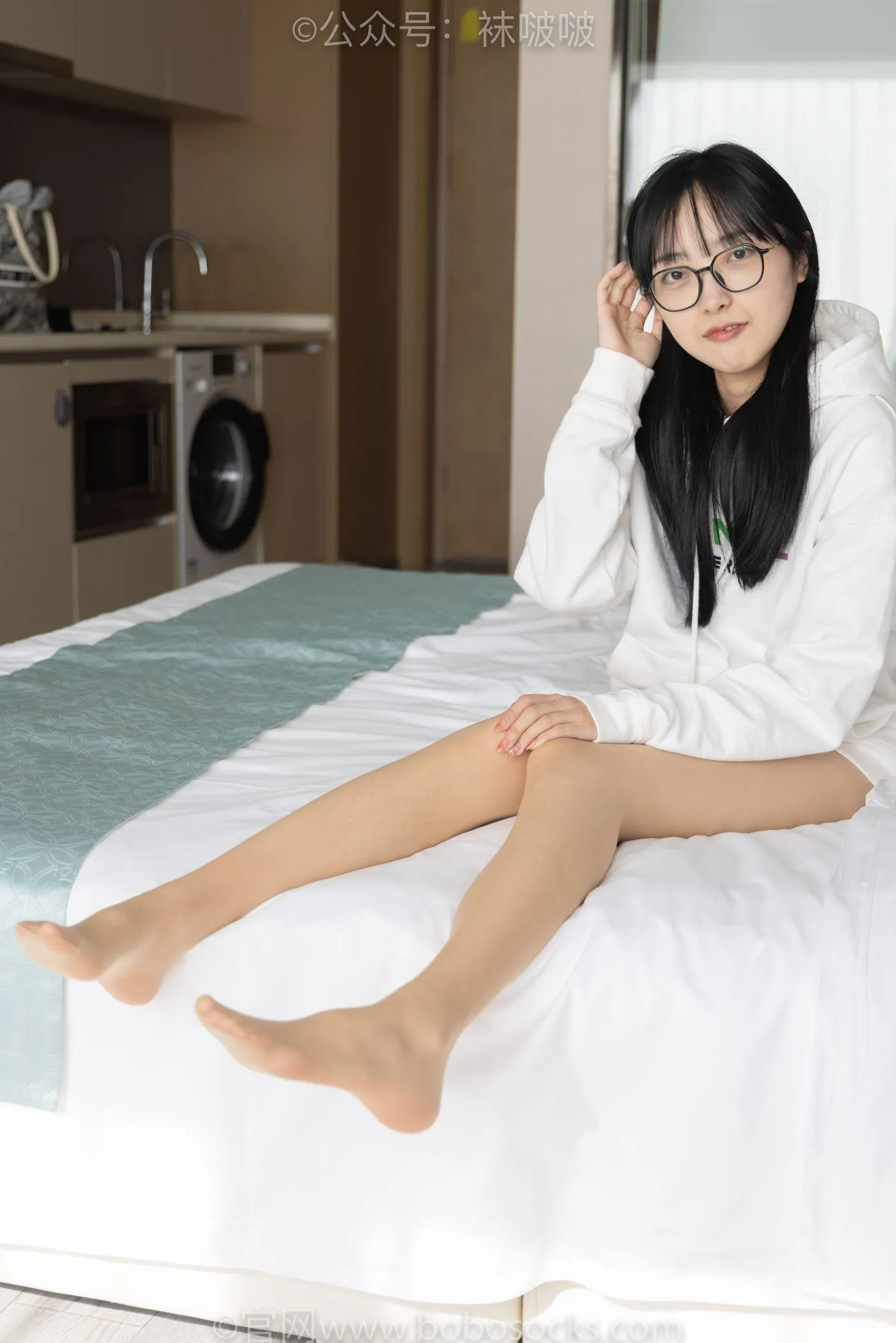 [BoBoSocks袜啵啵]NO.058 稚予-贝壳头、肉丝 [143P]插图5